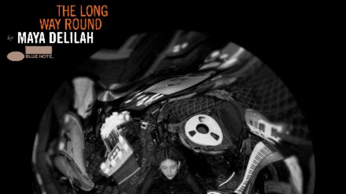 Maya Delilah - The Long Way Round - Vinyle Orange et carte dédicacée