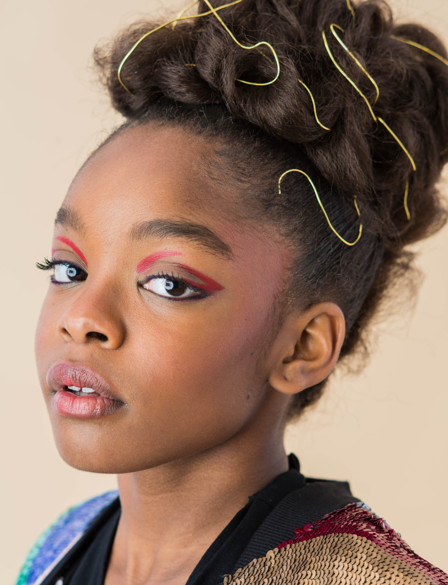 Photographer: Jeff Vespa | Stylist: Apuje Kalu | Tasha Brown for Exclusive Artists using Bobbi Brown | Alexander Armand for Exclusive Artists using Oribe Haircare 