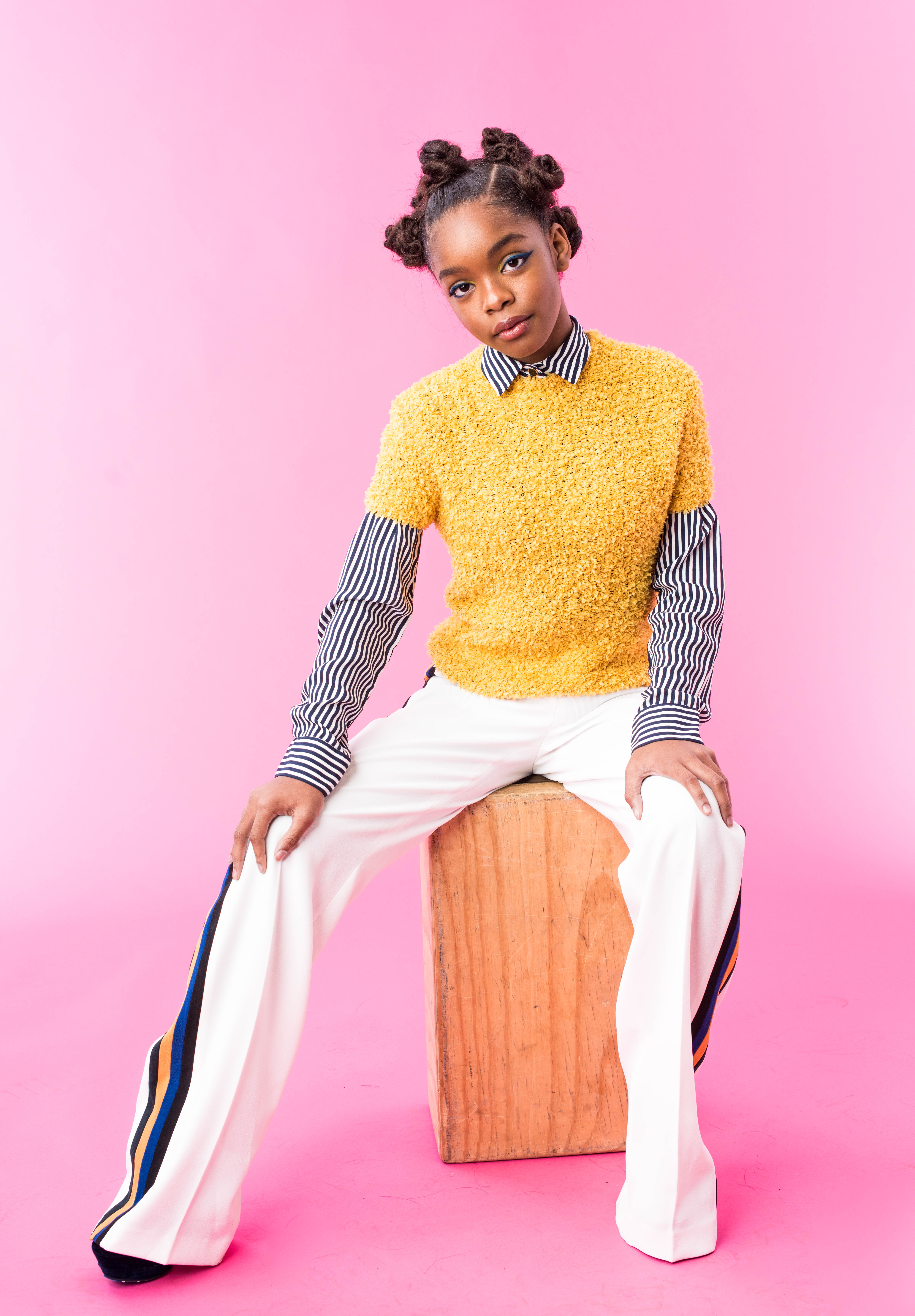 Photographer: Jeff Vespa | Stylist: Apuje Kalu | Tasha Brown for Exclusive Artists using Bobbi Brown | Alexander Armand for Exclusive Artists using Oribe Haircare 